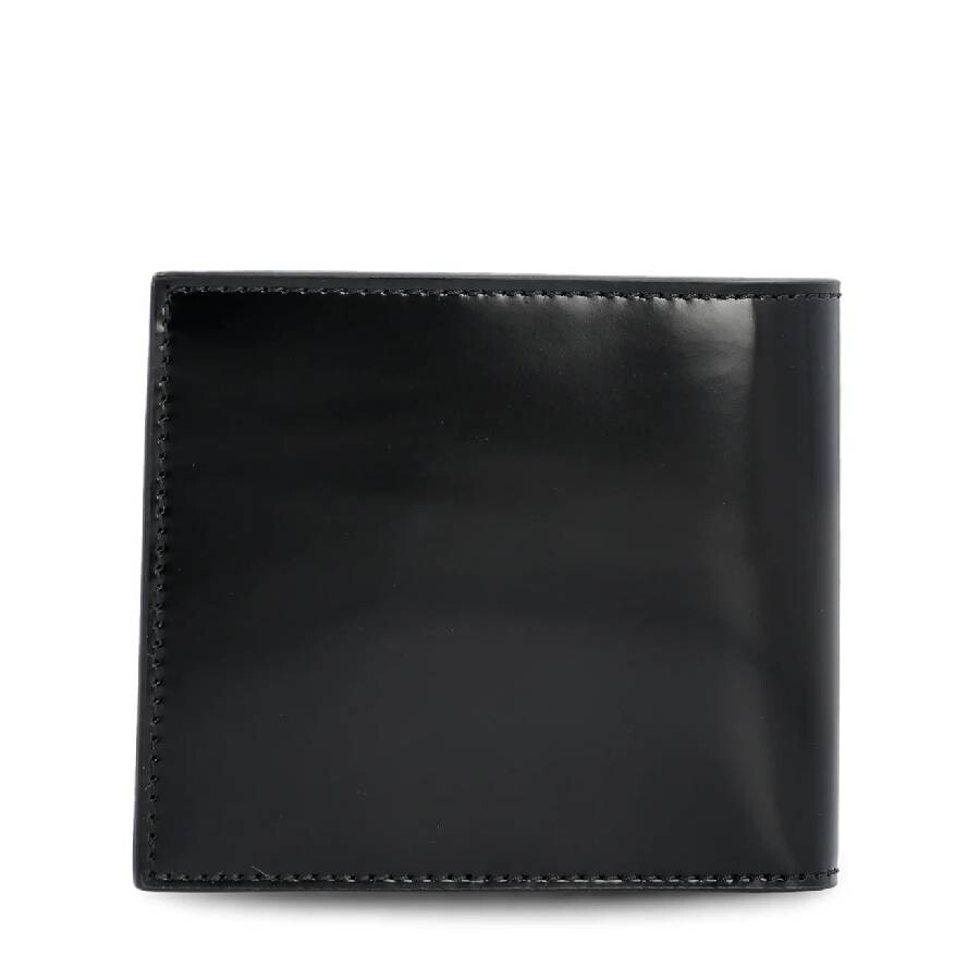 Ferragamo Embossed Logo Leather Wallet In Black