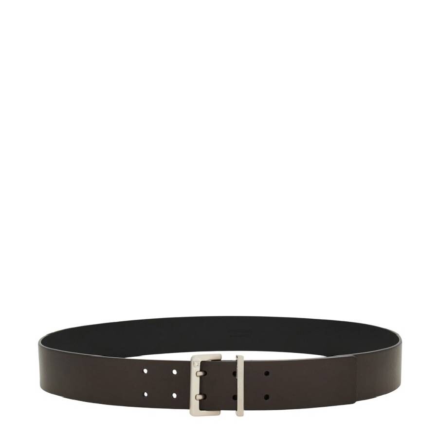 Engraved Logo Leather Belt