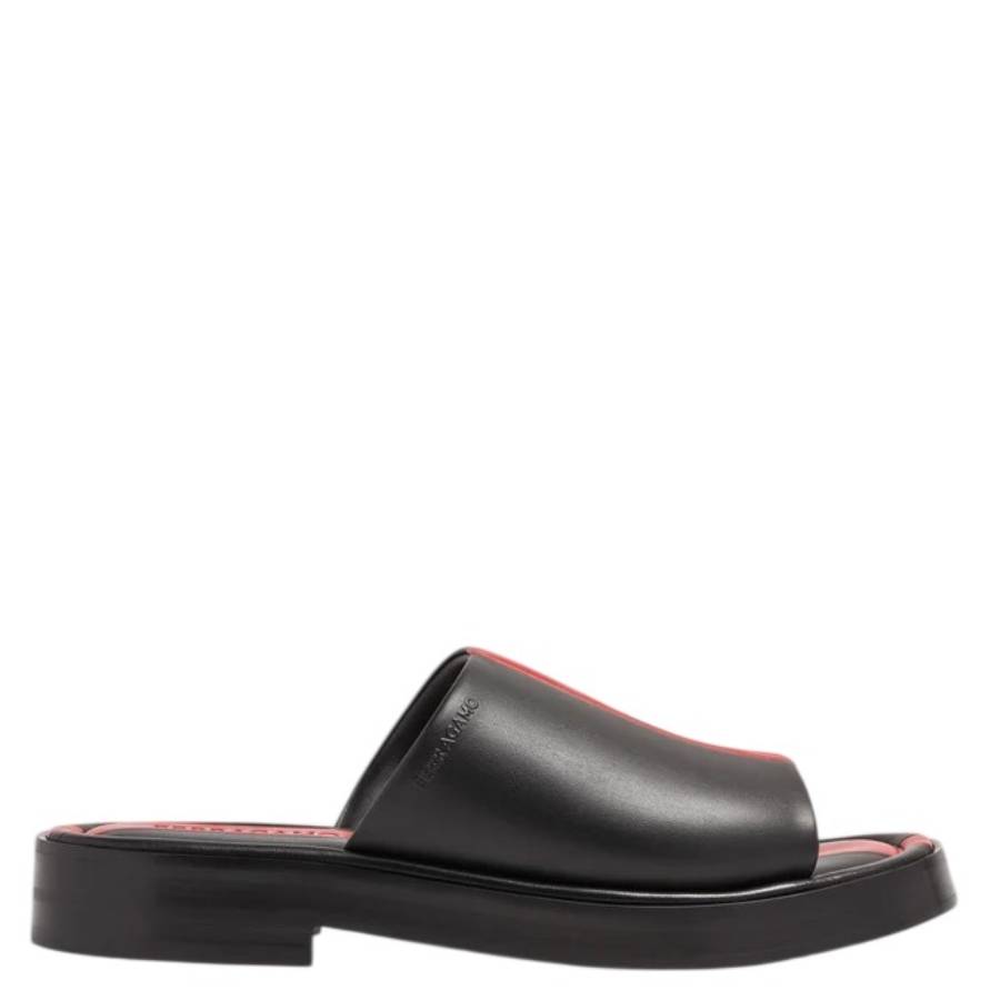 Ferragamo Facundo Leather Slides, Size 8 022092 766254 - Shoes