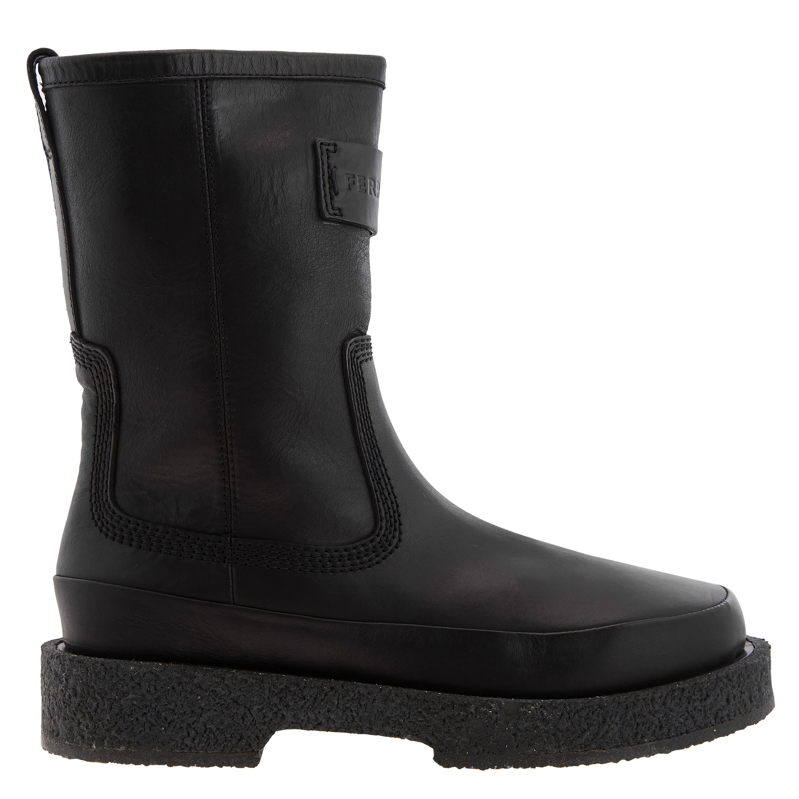 サービス最終　Ferragamo靴　サイズ ７ 3E　26.0ぐらい Ferragamo Ferdi Leather Boots, Size 9 EE 021713 762826
