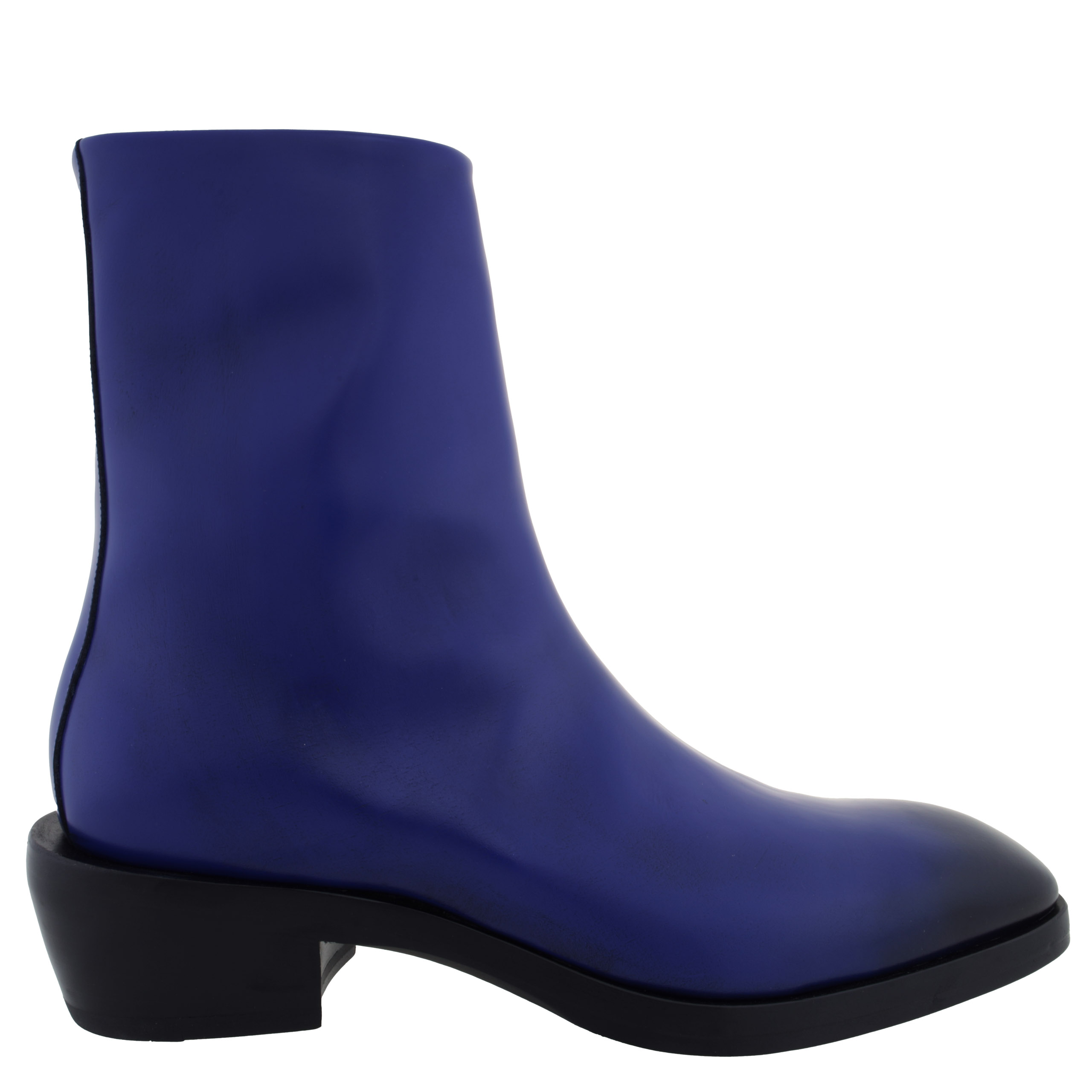 Ferragamo Fuerte Leather Ankle Boots, Size 10 E 021591 762947