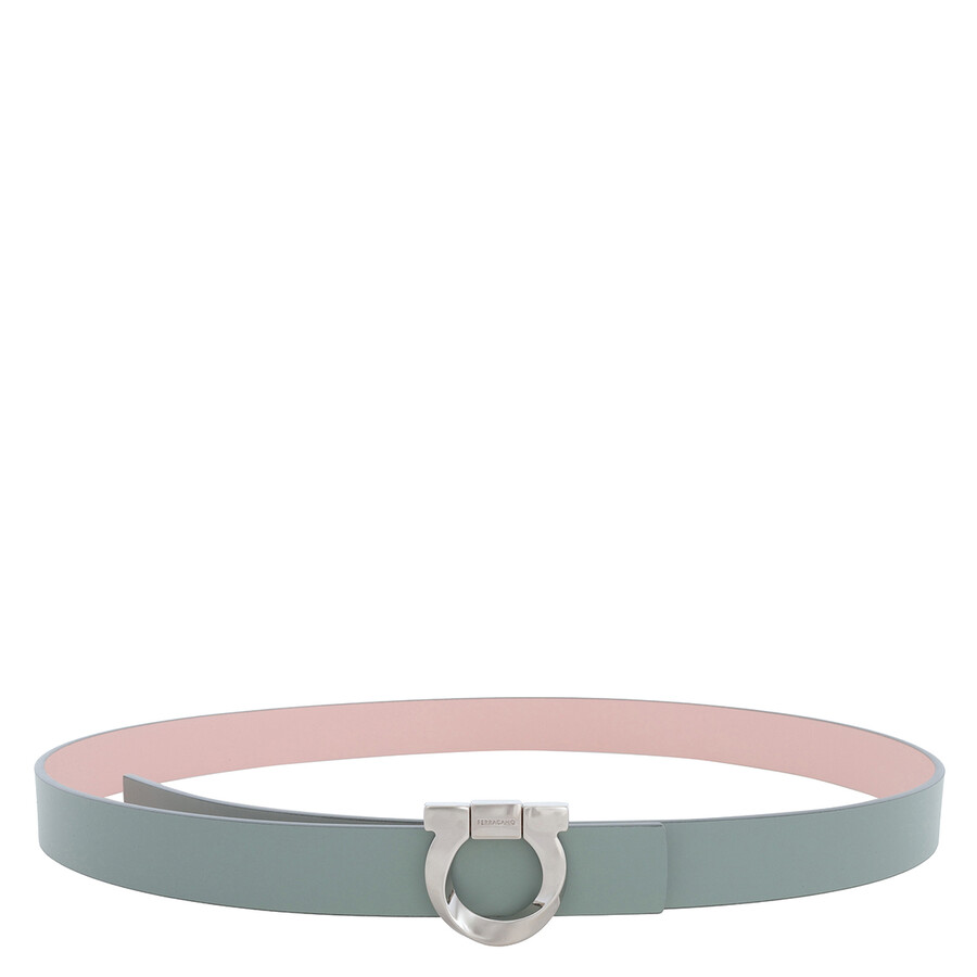 Gancini Reversible Leather Belt