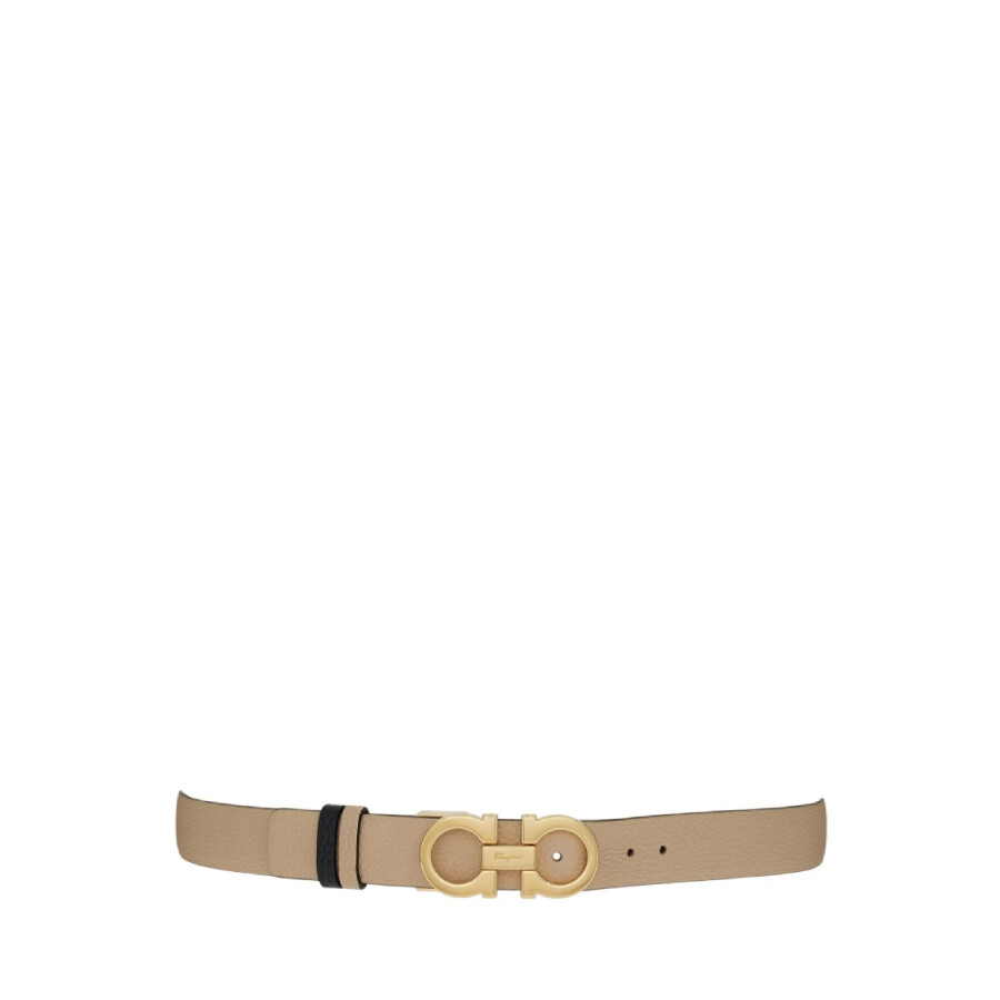 Ferragamo Gancini Reversible Leather Belt, Size 100 23A565