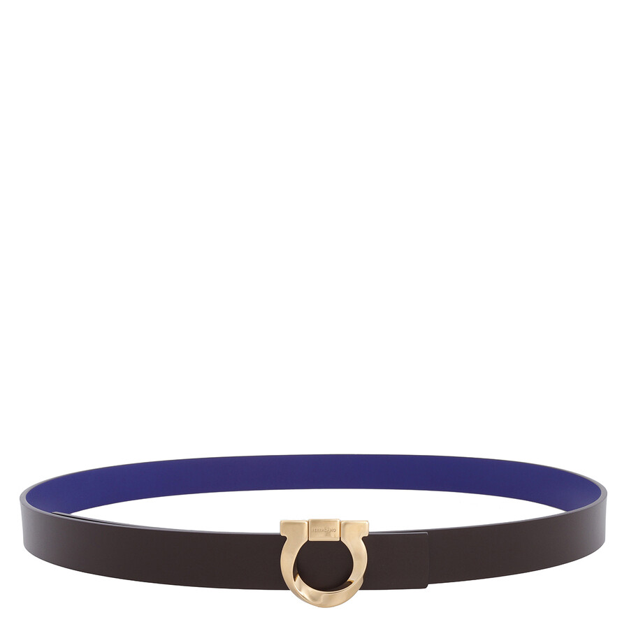 Ferragamo Gancini Reversible Leather Belt, Size 100 230299