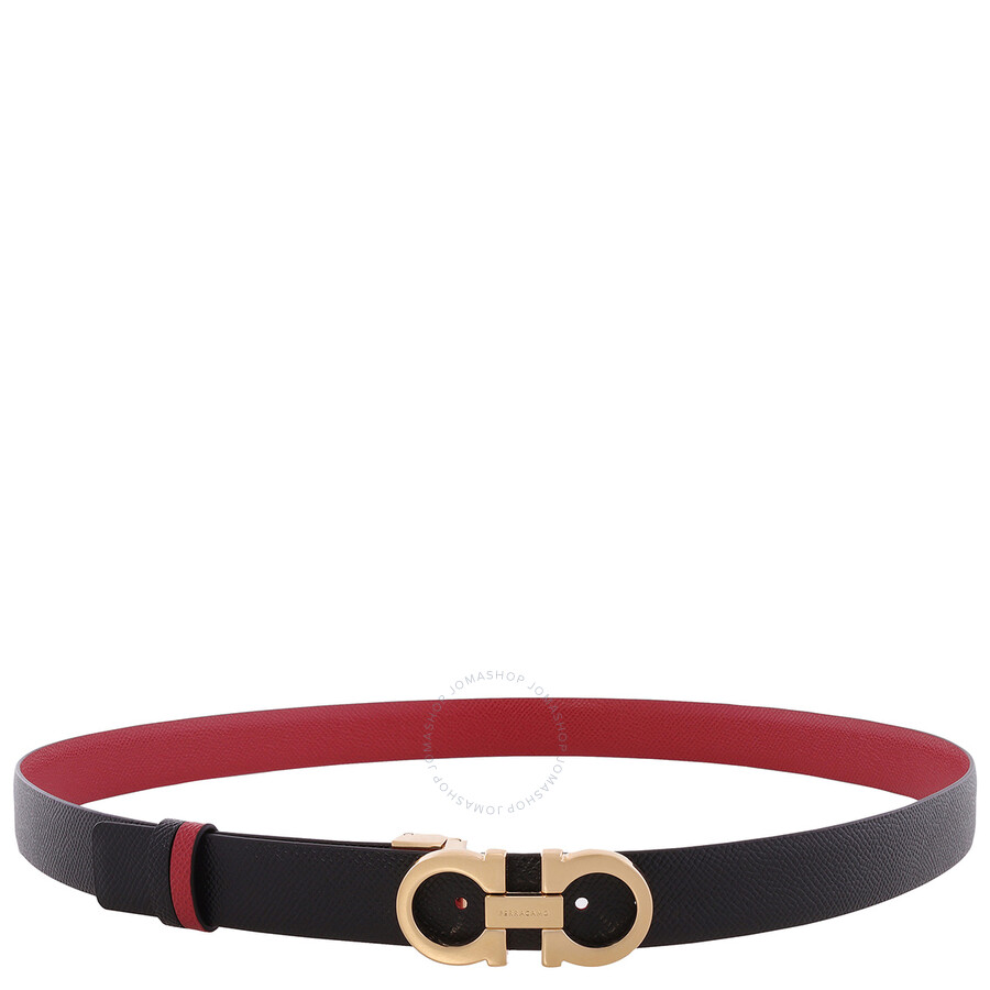 Ferragamo Gancini Reversible Leather Belt