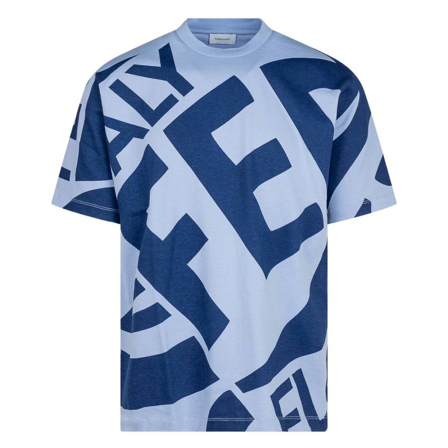 Graphic Logo Cotton T-Shirt, Size X-Large