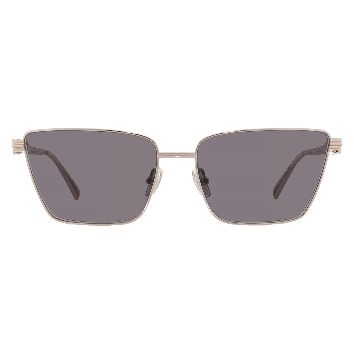 Ferragamo Grey Cat Eye Ladies Sunglasses SF331S 738 59