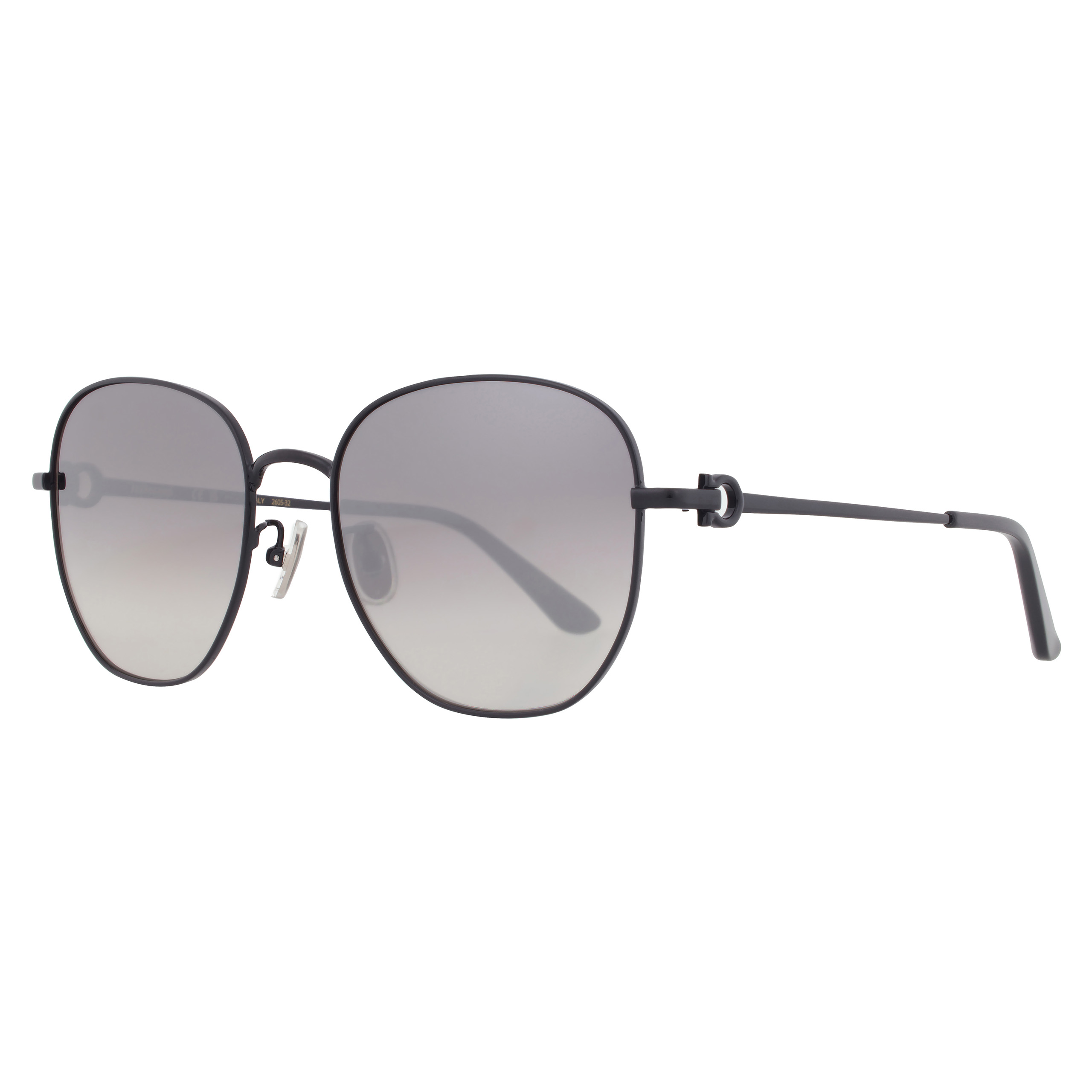 SALVATORE FERRAGAMO 그레이 그라데이션 스퀘어 선글라스 SF210SK 001 58