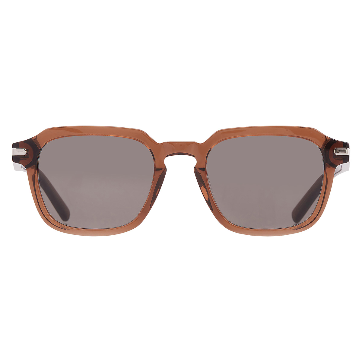 Ferragamo Grey Rectangular Men's Sunglasses SF1089SN 278 52