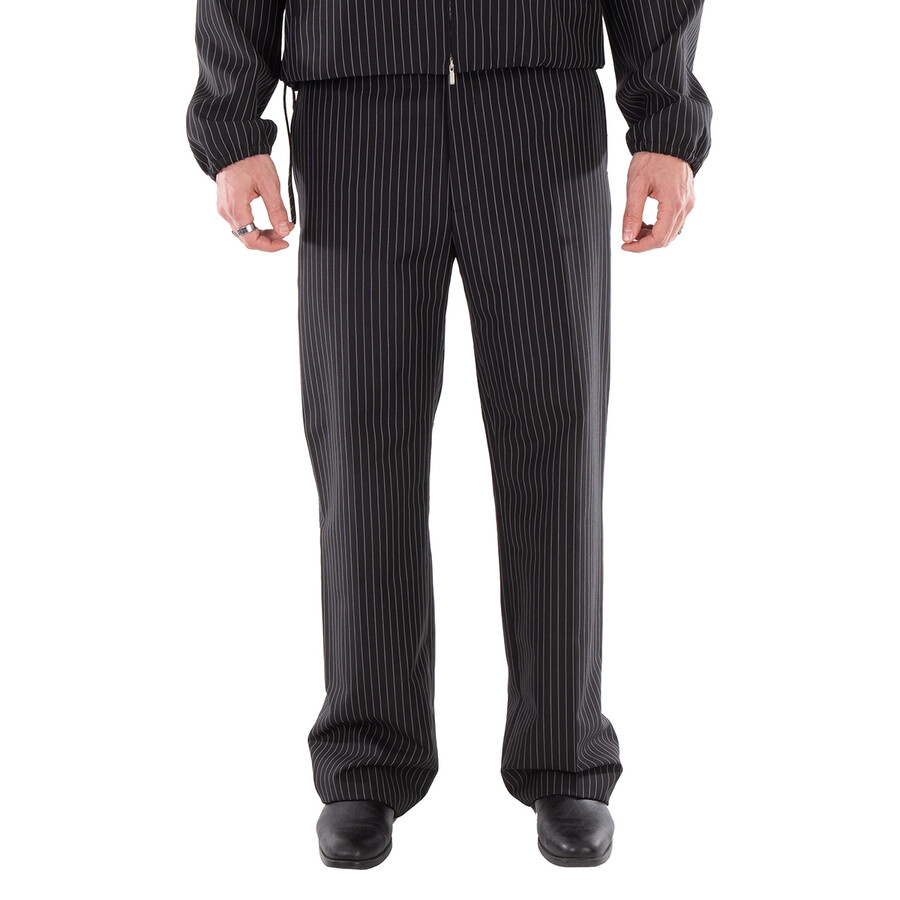 High-Waisted Wool Pants