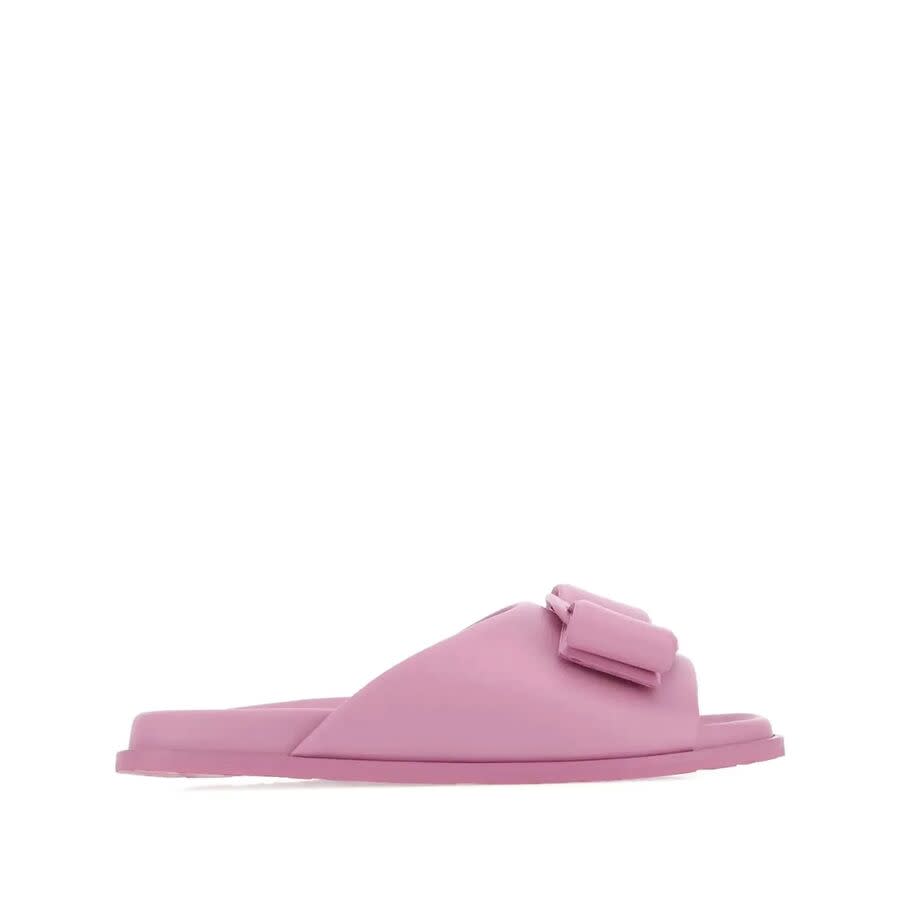 Ferragamo Ladies Pink Sandals, US Size 5 01C016749547 - Shoes