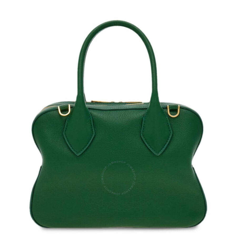 【送料&関税込】Salvatore Ferragamo Bags.. Green East-West tote bag (S) - Women | Ferragamo