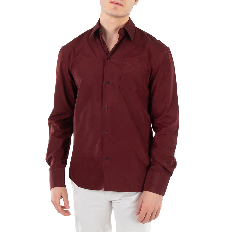 Long Sleeved Classic-Fit Poplin Shirt
