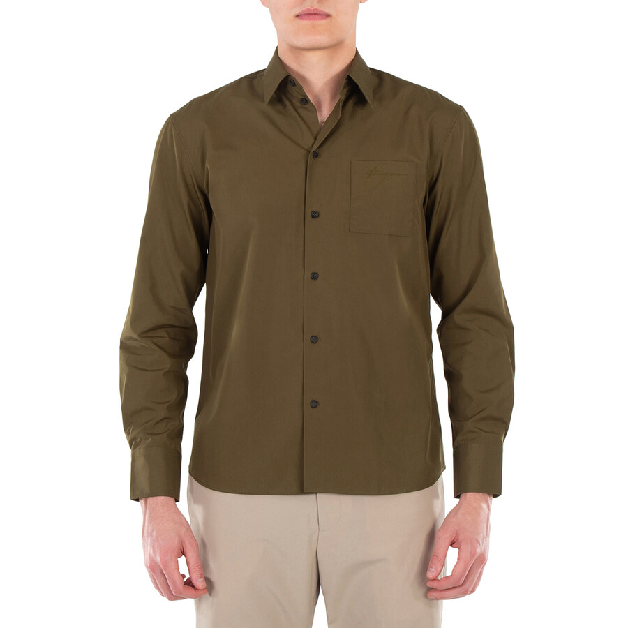 Long Sleeved Classic-Fit Poplin Shirt