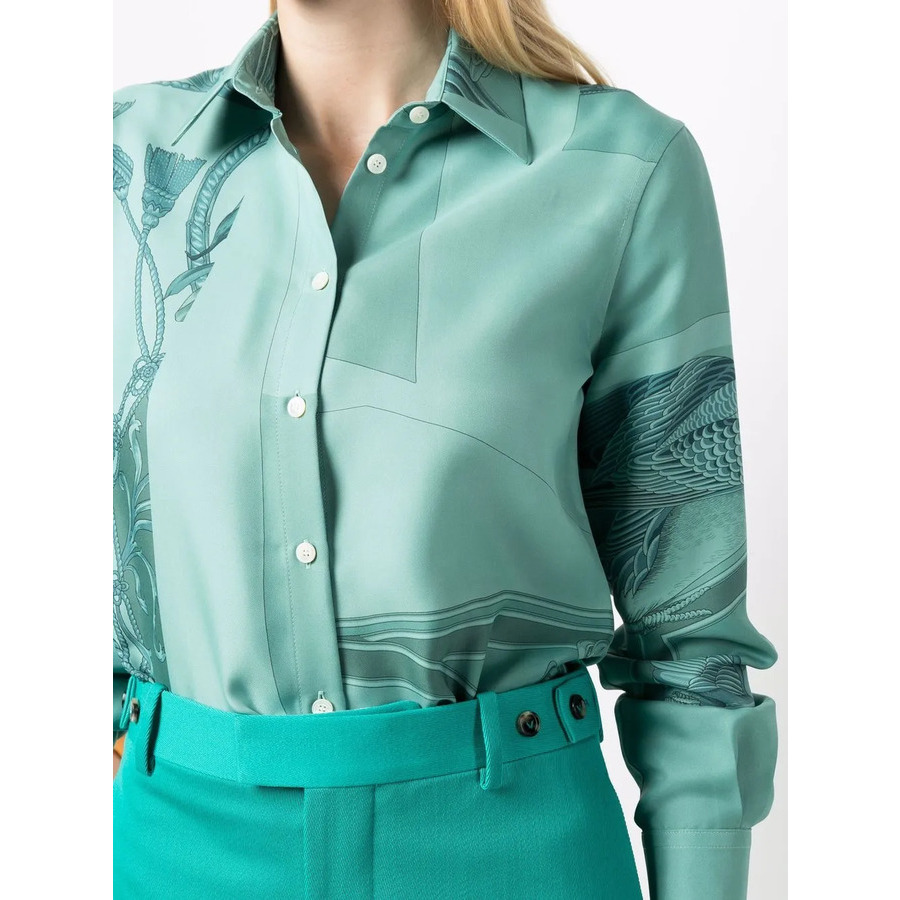 Ferragamo Long Sleeves Shirt 13F669751981 - Clothing, Salvatore