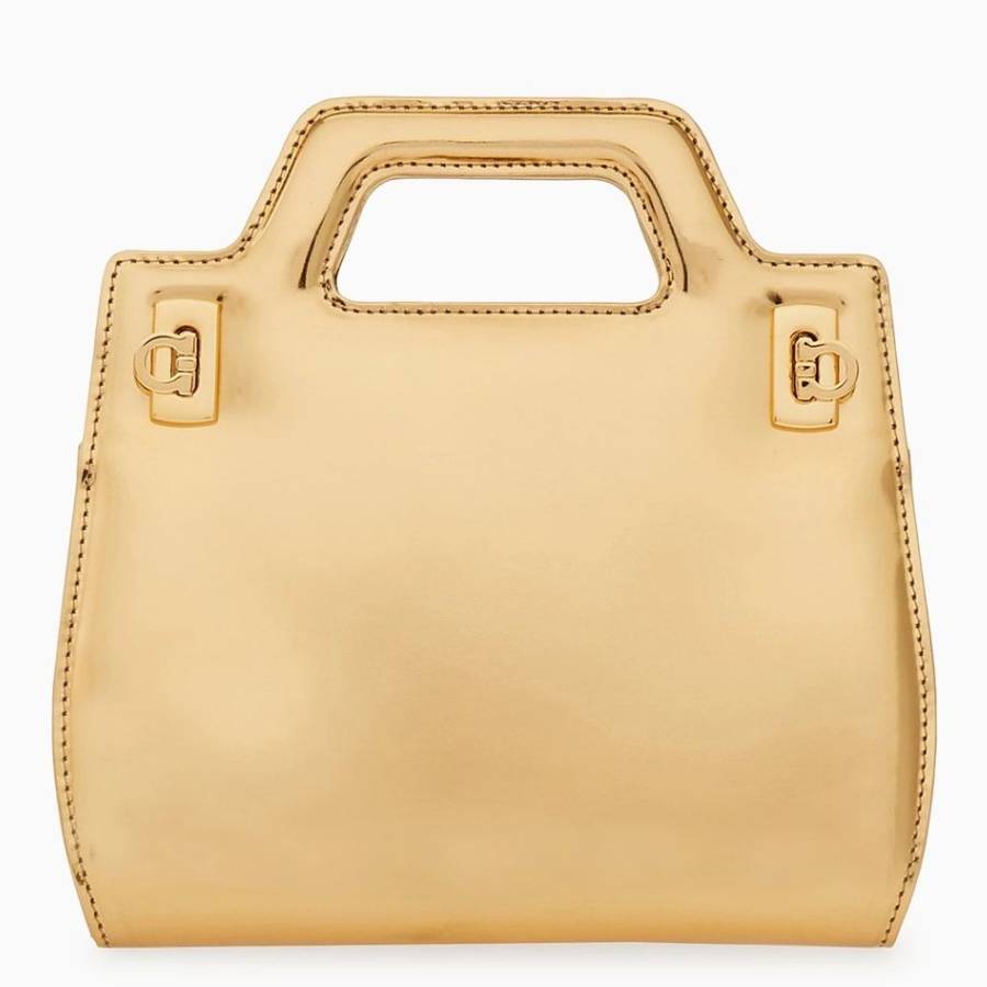 小物 Ferragamo Ferragamo Lux Gold Wanda Mini Bag 213485 769155 8056283493468