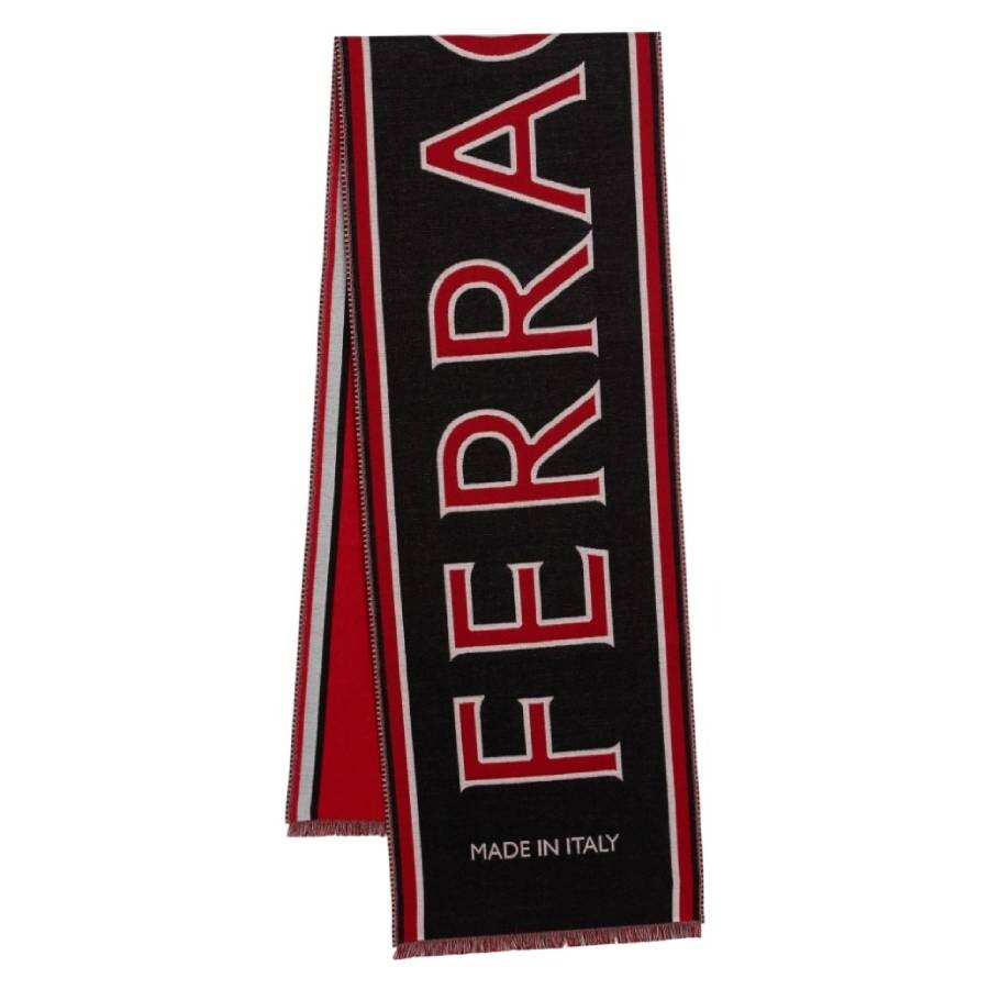 Maxi Logo Wool Scarf