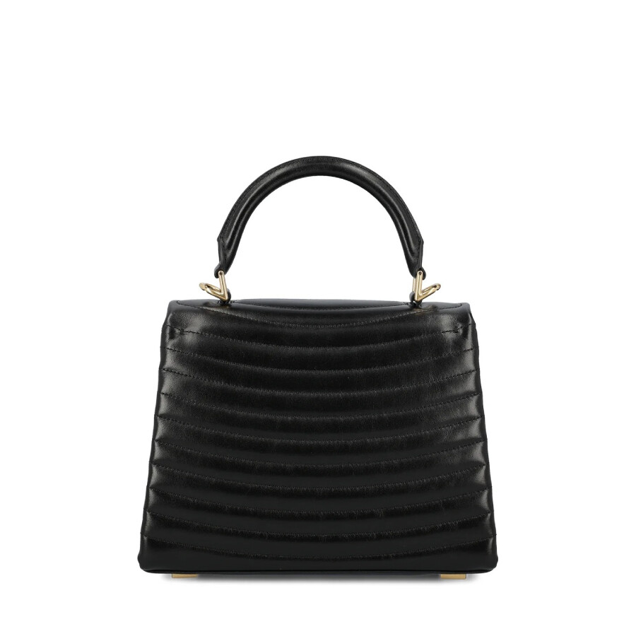 Ferragamo Medium Quilted Shoulder Bag In Black