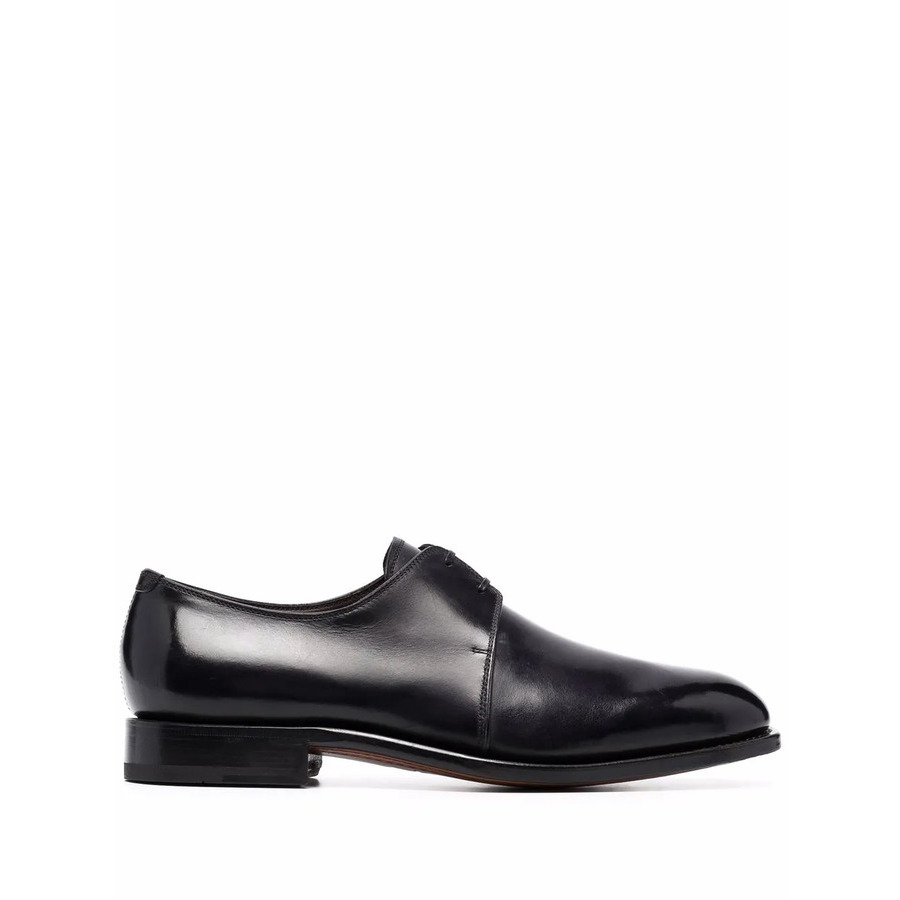 Ferragamo Men's Black Oxfords & Derbys, US Size 5.5 020364745264