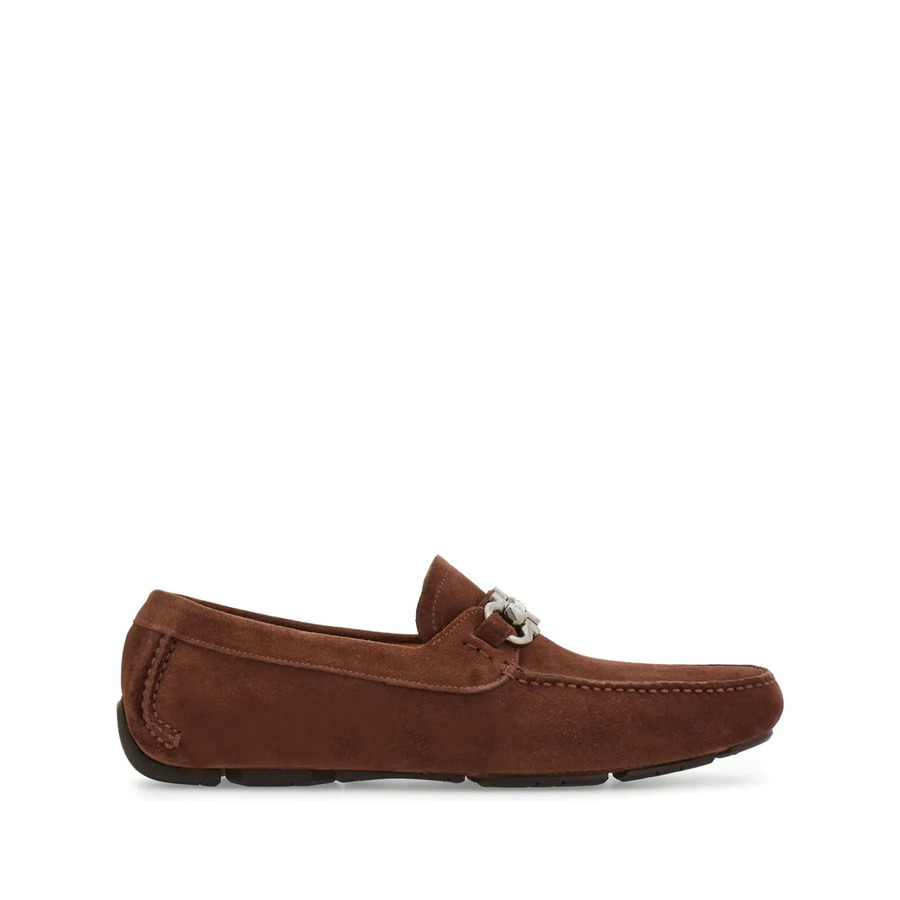 Ferragamo Men's Brown Loafers, US Size 5 020350768074 - Shoes