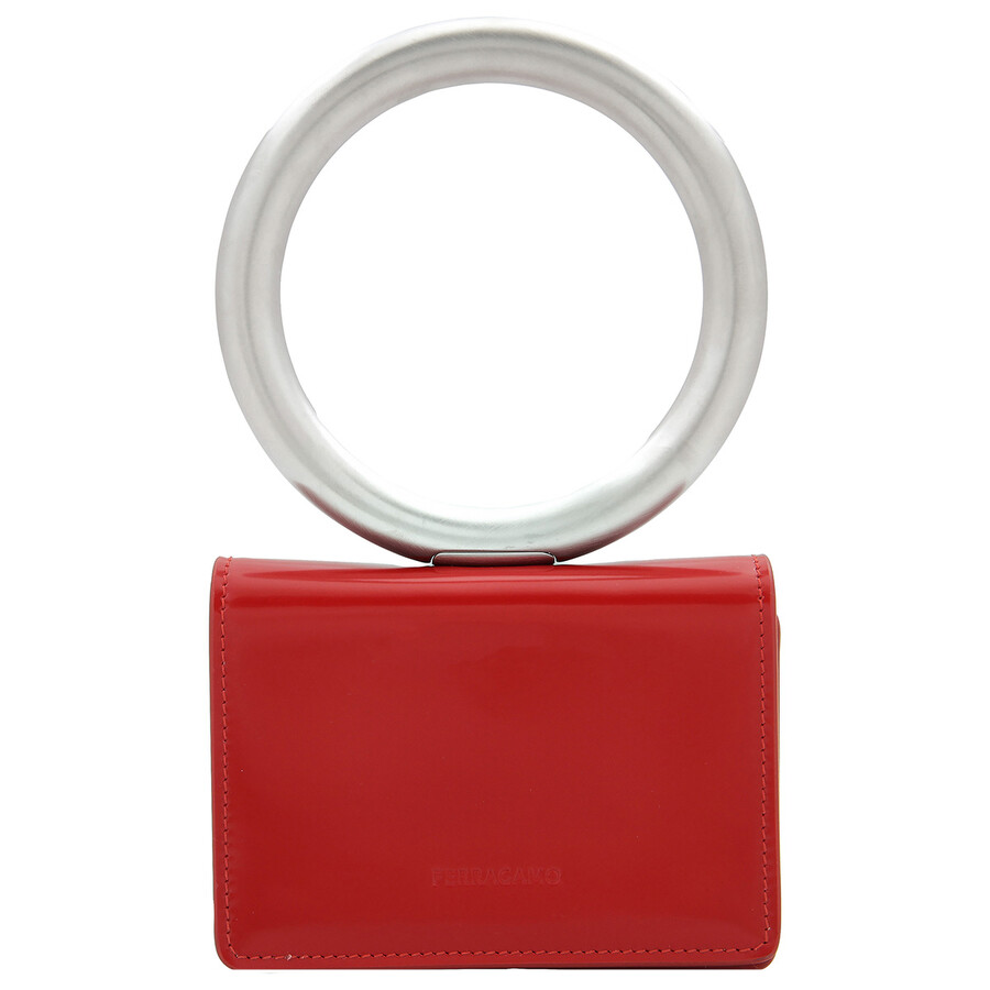 FERRAGAMO FERRAGAMO MICRO POUCH CARD CASE