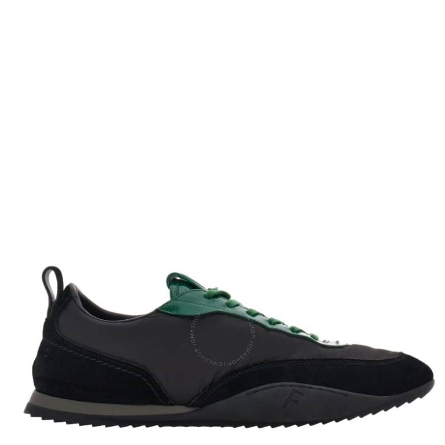 Ferragamo Patent Leather Trim Sneaker, Size 7 026533 773267