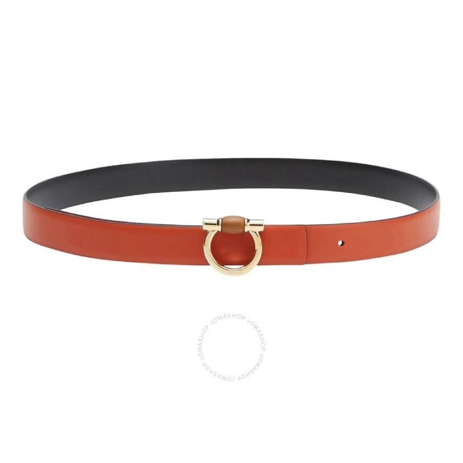 Reversible Gancini Belt, Size 100 cm