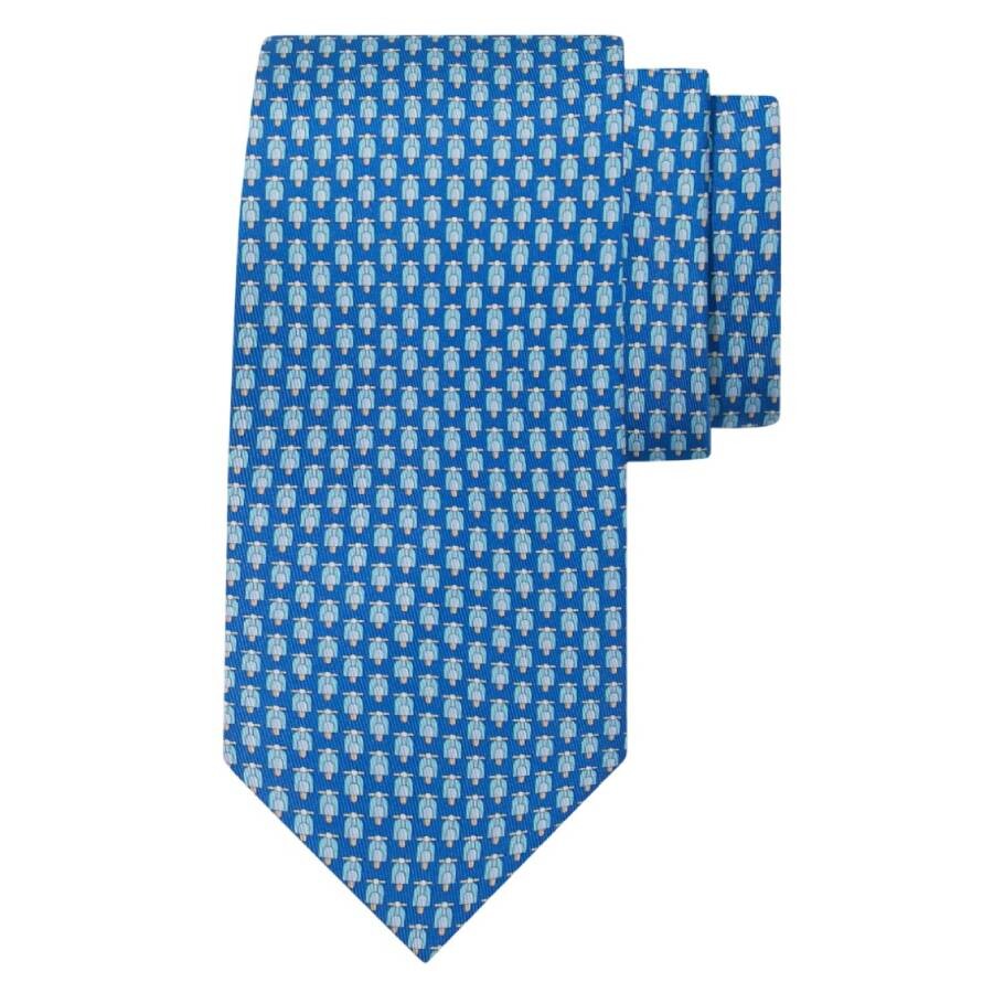 Scooter Print Silk Tie