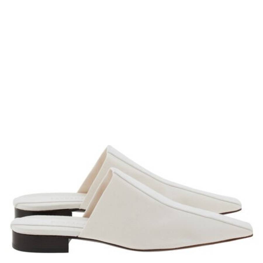 Ferragamo Selestina Stripe-detail Mules In Multi