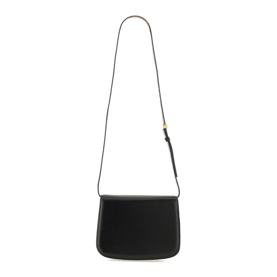 Ferragamo Shoulder Bag Flame In Black