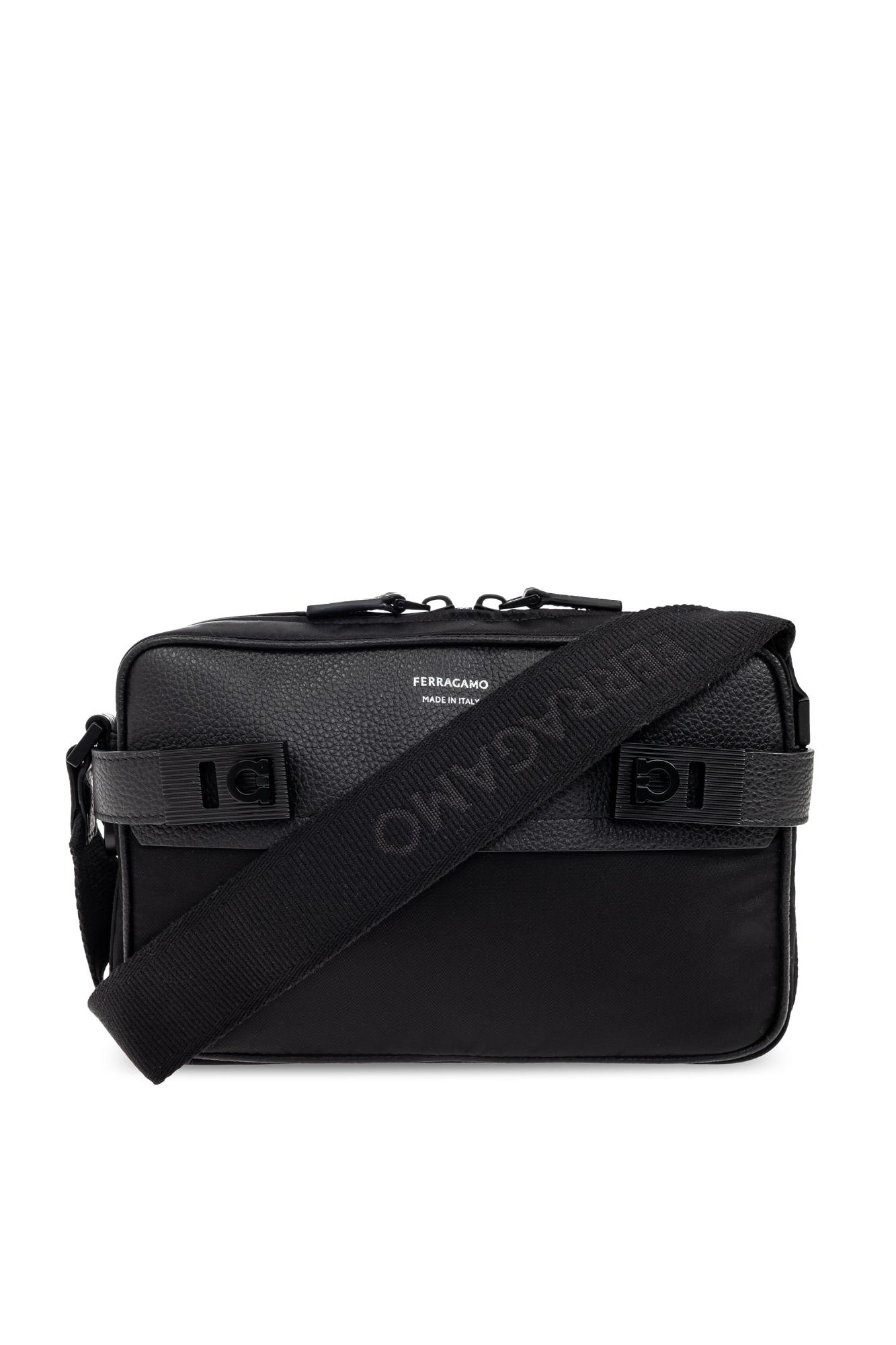 Ferragamo Modern Messenger Bag Adjustable Strap In Orange