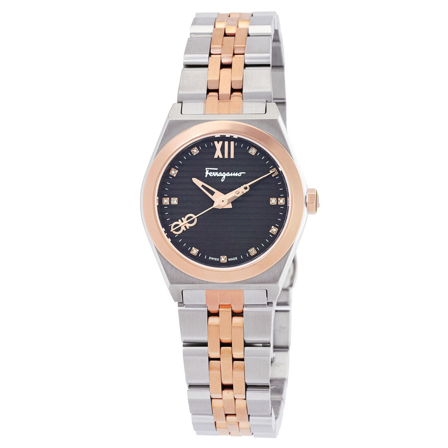稀少 Ferragamo(フェラガモ) Ora Chronograph Ladies Watch Salvatore Ferragamo Ora Ladies Chronograph Watch | Costco