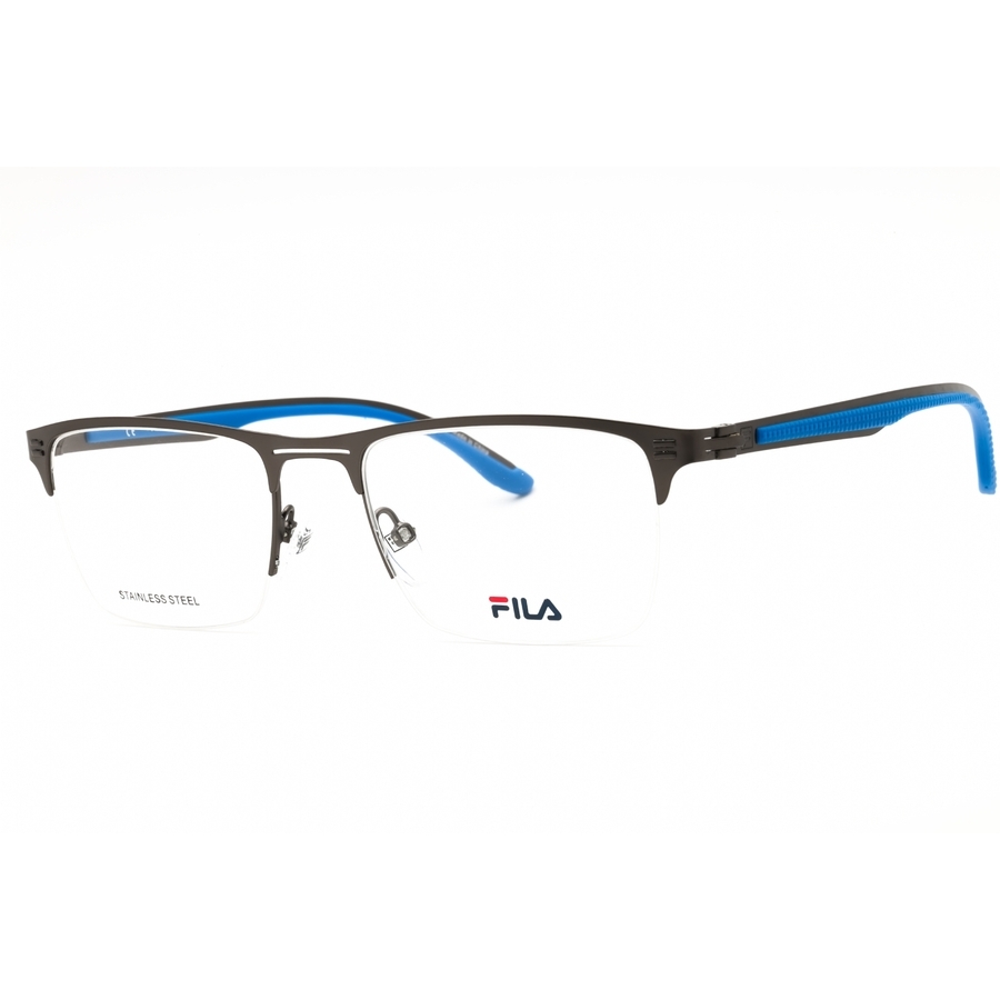 Fila Men's Grey Rectangular Eyeglass Frames Vfi030