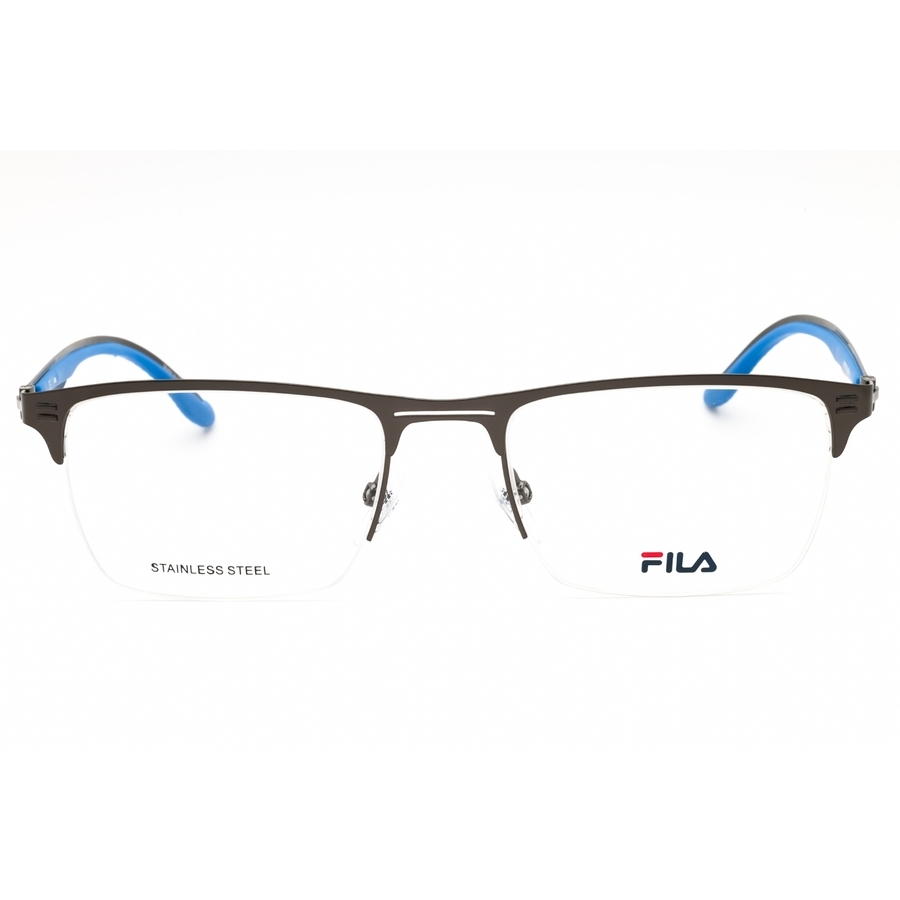 Fila Men's Grey Rectangular Eyeglass Frames Vfi030