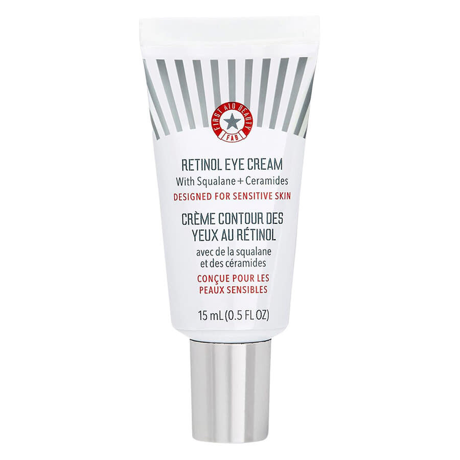 First Aid Beauty Retinol Eye Cream With Squalane + Ceramides 0.5 oz Skin Care 815517029419