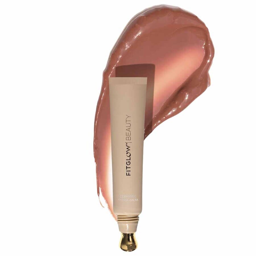 Fitglow Beauty Ladies Ceramide Hydra Lip Balm - Spice 1 oz Brown Nude Makeup 850042717820 In Brown
