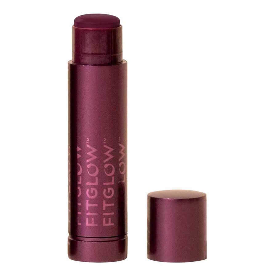 Fitglow Beauty Ladies Cloud Collagen Lipstick + Cheek Balm - Port Stick 0.14 oz Soft Matte Black Plu In Multi