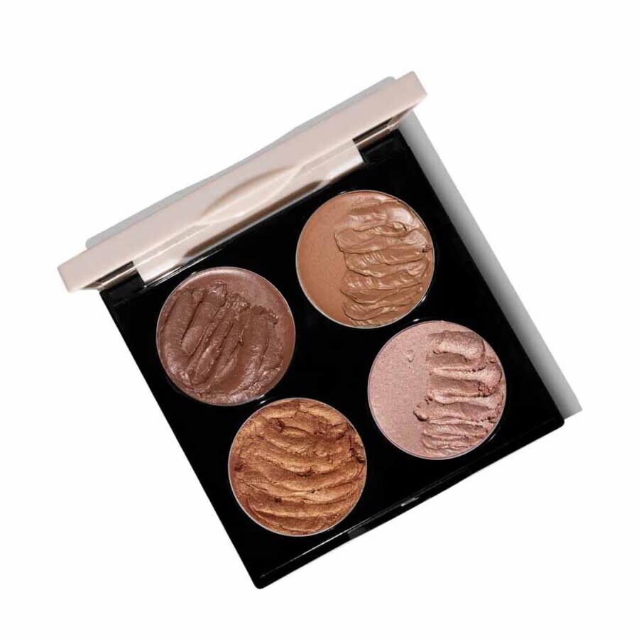 Fitglow Beauty Ladies Multi-use Ceramide Cream Palettes Cream 1 oz Healthy Bronzed Glow Makeup 85004 In Brown