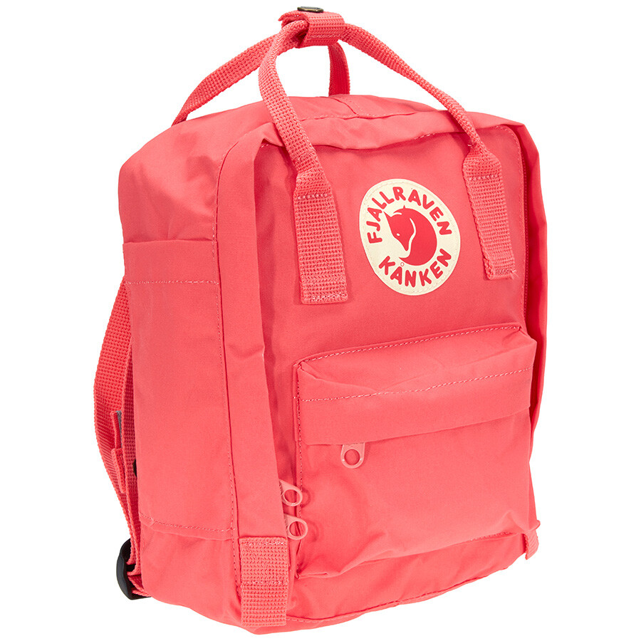 Fjallraven Kanken Kids Vinylon Backpack Peach Pink Fjallraven