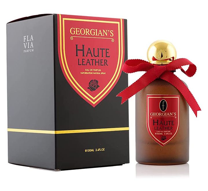 Flavia Georgians Men's Haute Leather EDP 3.4 oz Fragrances