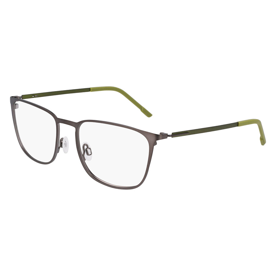 Flexon Demo Square Men's Eyeglasses  E1143 071 54 In Brown