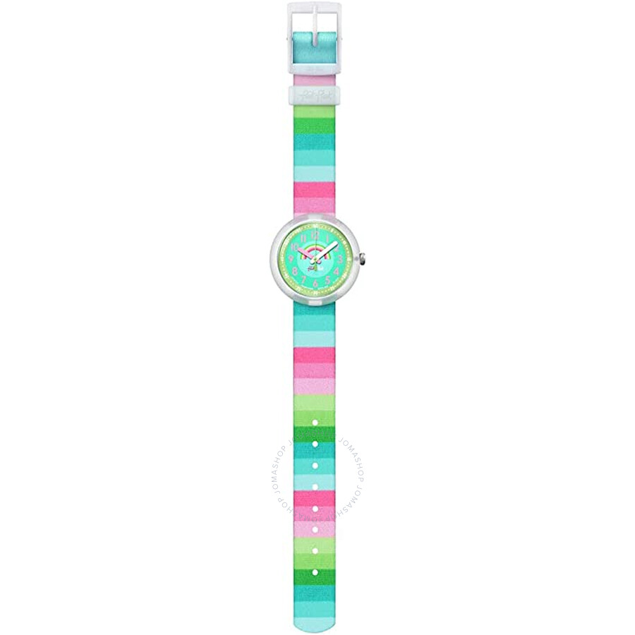 Orologio Educativo Flik Flak Stripy Green Per Bambini - Foto 11