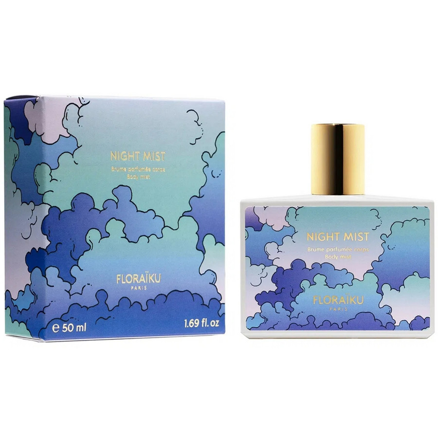 Floraiku Paris Unisex Night Mist 1.6 oz Body Mist Fragrances 3701123006180
