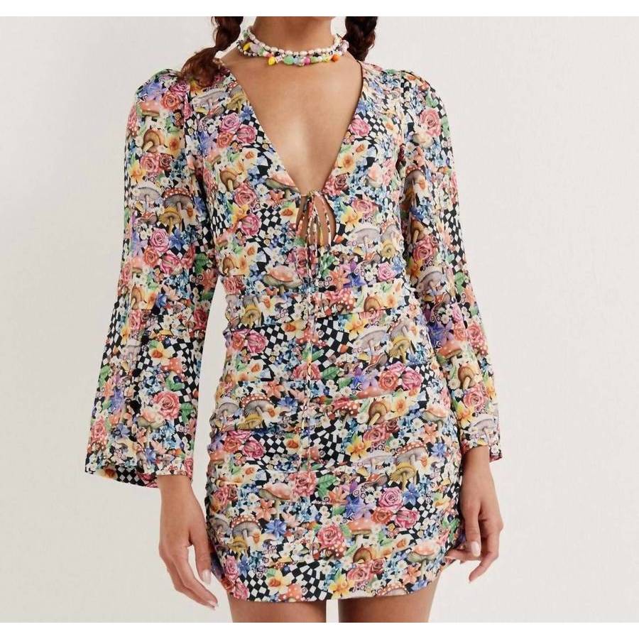 navy glitter mini dress Oaklee Dress