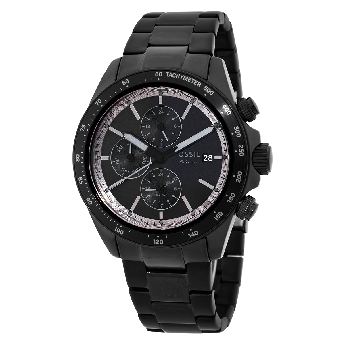 Fossil Autocross Quartz Black Dial Men's Watch FS6125