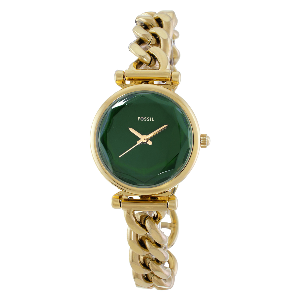 Fossil Carlie Quartz Green Dial Ladies Watch ES5441 807320022275