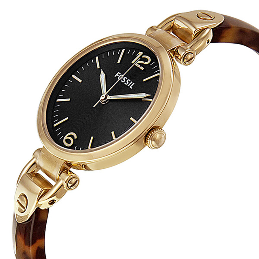 tortoise fossil watch