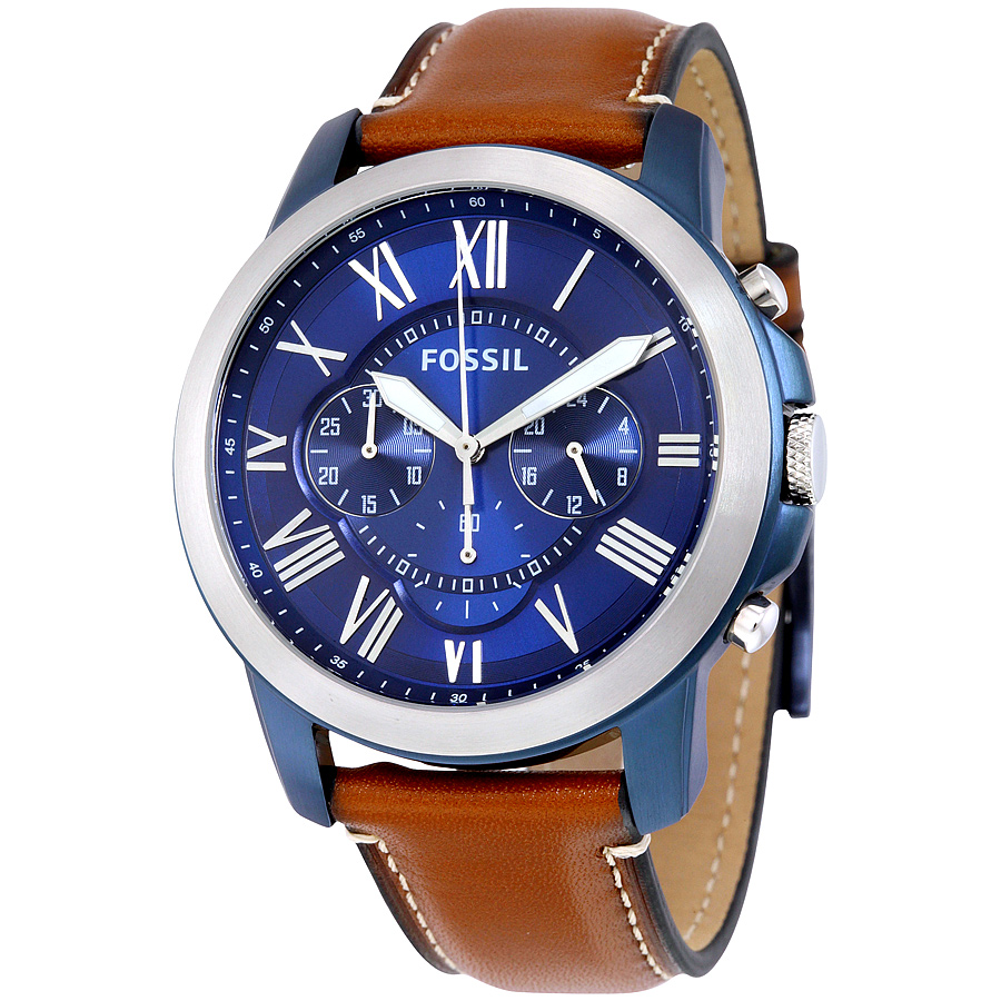 Fossil Grant Chronograph Blue Dial Men s Watch FS5151 400000245652 Fossil Grant Chronograph Blue Dial Men s Watch FS5151 400000245652