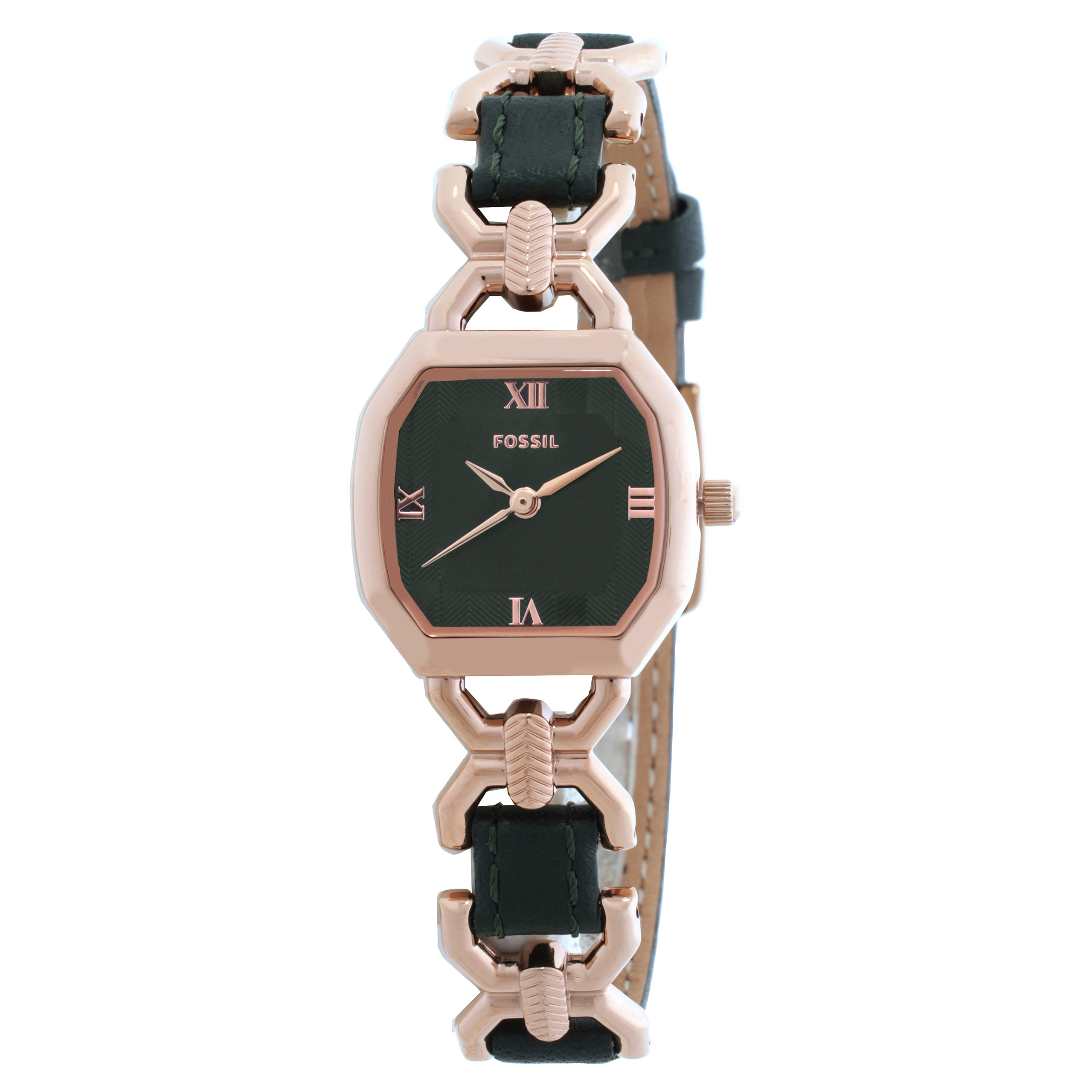 Fossil Harlow Quartz Green Dial Ladies Watch ES5498