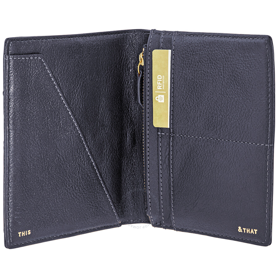 Fossil Leather RFID Passport Case